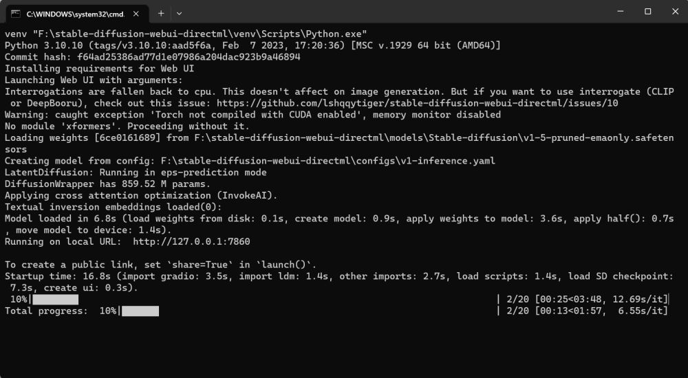 AI绘画:SD Web UI Windows本地搭建