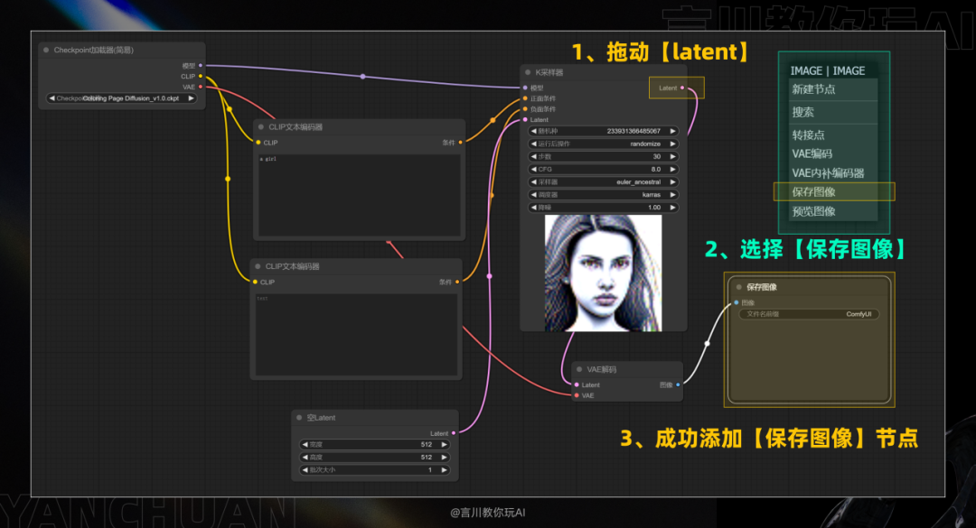 图片[59]-手把手教你从零开始：构建你的首个ComfyUI工作流-AIGC-AI绘画部落