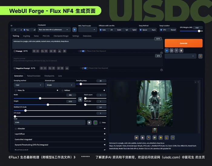 Flux.1 生态最新梳理！新增 4 款新模型（附模型/工作流文件）